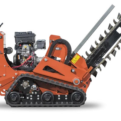 24" Walk Behind Track Trencher